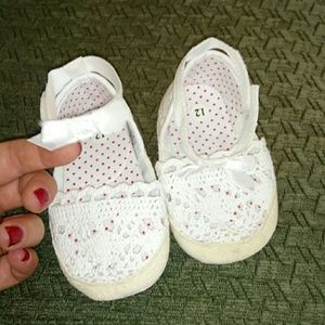 Crocheted Baby girl sandals Handmade