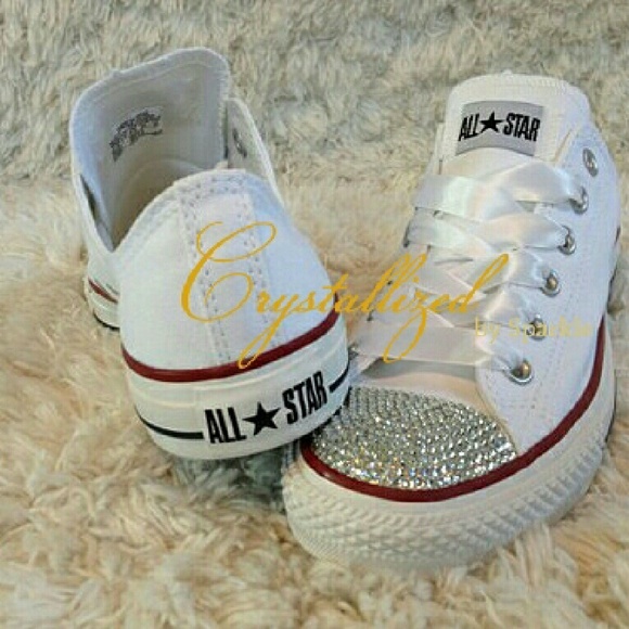 Swarovski Crystal Converse All Stars Chuck Taylor - Picture 2 of 2