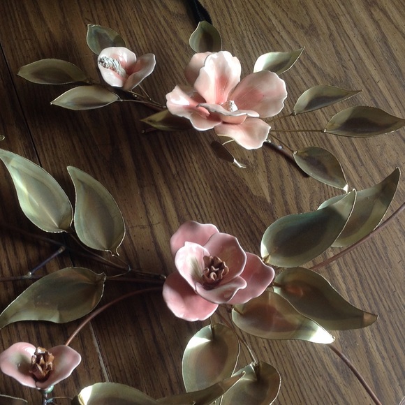 Metal wall art. Three piece set