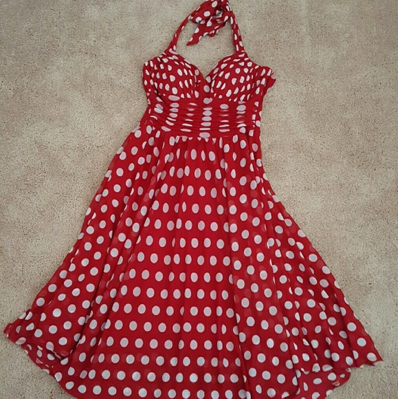 Halter style party dress