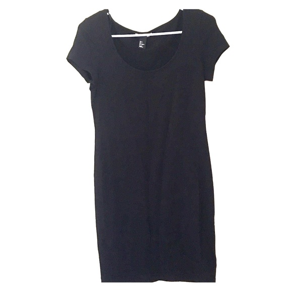 H&M - Black T-shirt Dress