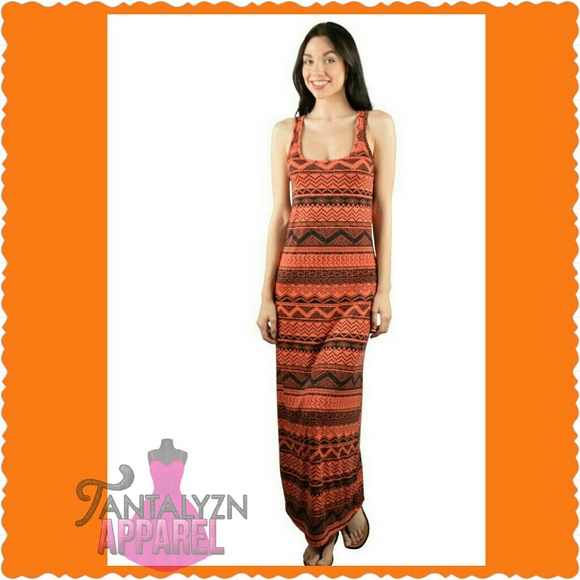 Dresses & Skirts - TRIBAL PRINT MAXI