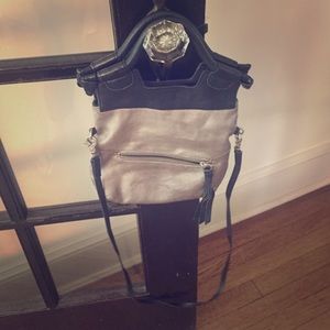 Silver and black foley and Corinna small