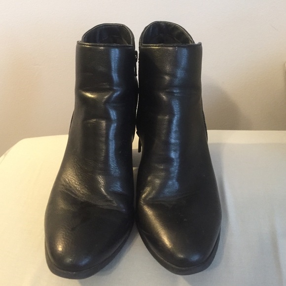 a.n.a Shoes - Black high heel booties.