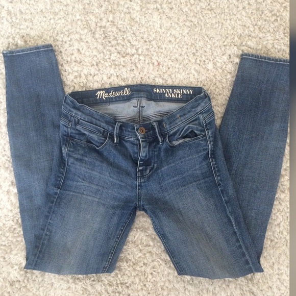 Madewell Denim - Madewell skinny ankle jeans size 24