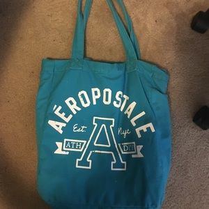 Blue Aeropostale bag