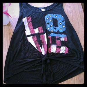LOVE america tank