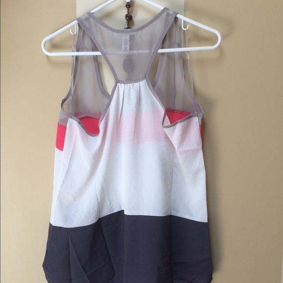 Hi Low Racer Back Tank - Picture 4 of 4