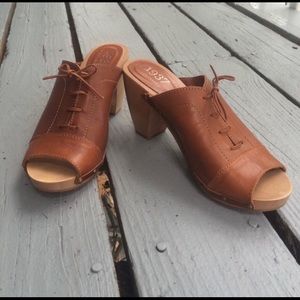 NWOT Leather Madewell Mule