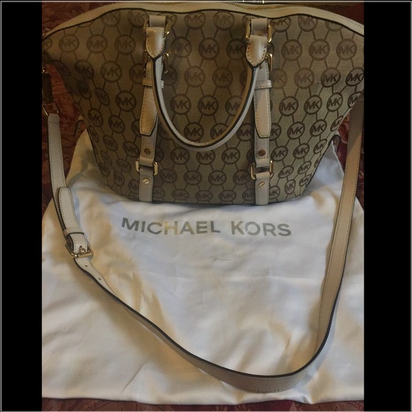 Michael Kors Vanilla Bedford Satchel