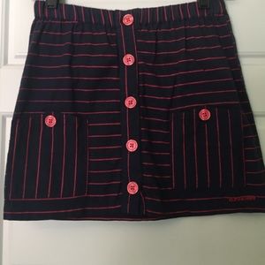Ezekiel striped skirt with pockets