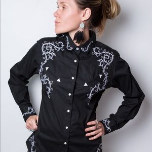 Brooks & Dunn Panhandle Black Western Shirt