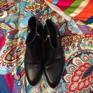 J Crew Leather boots for women size 10