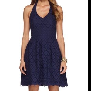Lilly Pulitzer Ross Dress Navy size 14 NWT