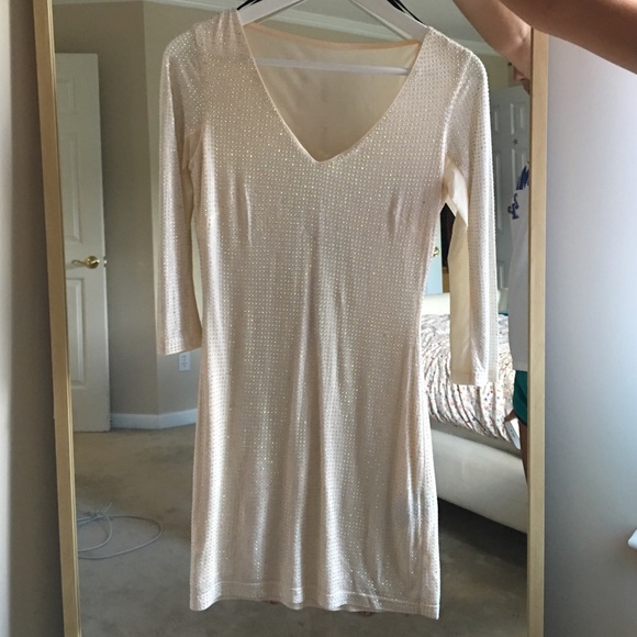 Vneck Studded Dress from bebe