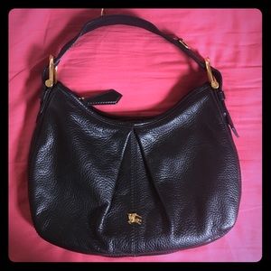 Burberry Black Leather Handbag