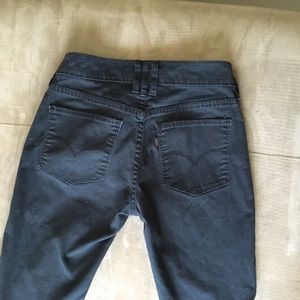 Black Levi's "Legging" fit jeans