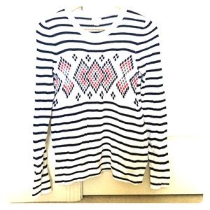 MOVING SALE.Must sell by8/24 Printed JCrew sweater