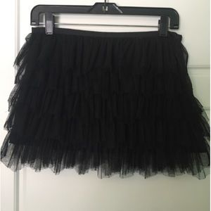 Black tutu skirt
