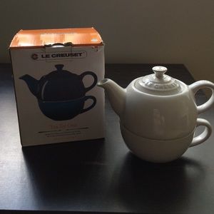 Le Creuset Tea for One in White