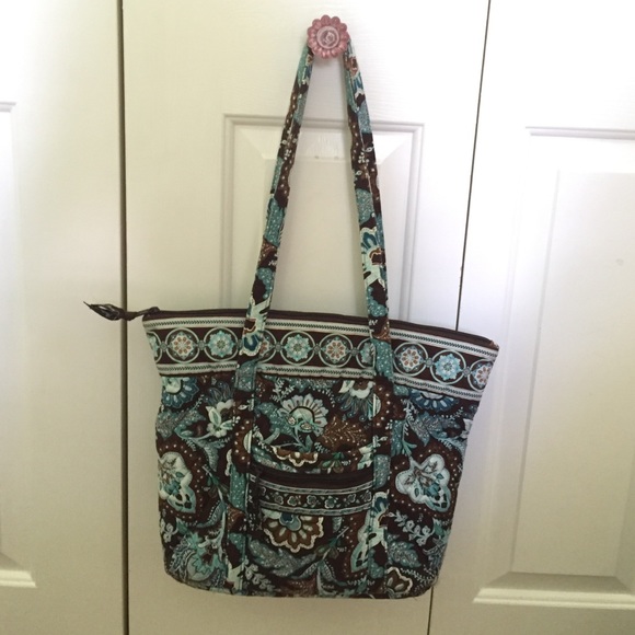 Retired Java Blue Vera Bradley Tote