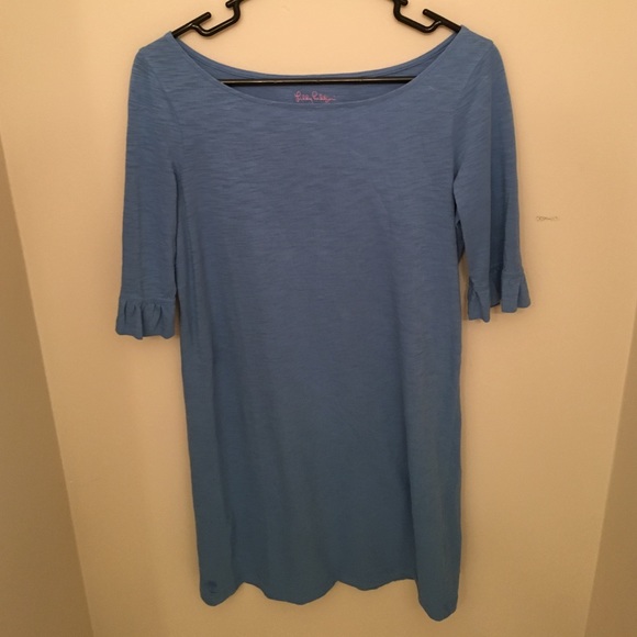 Baby Blue Lilly Shift Dress