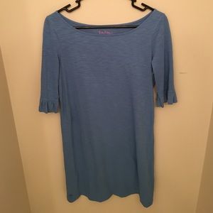 Baby Blue Lilly Shift Dress