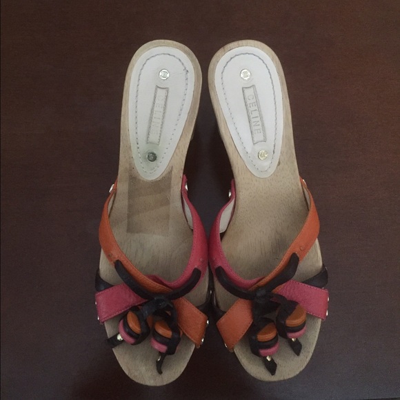 CÉLINE WOODEN HEELS - Picture 4 of 4