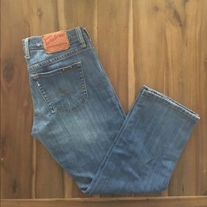 Lucky Brand crop jeans size 27