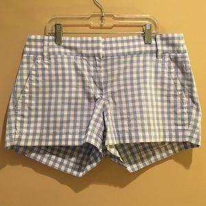Baby Blue Gingham Chinos 3"