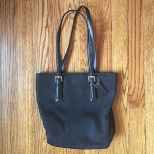 Coach black shoulder bag