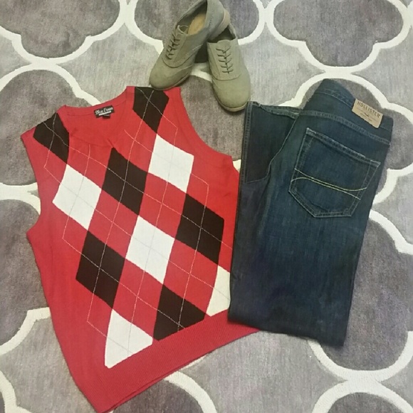 Men's Dress Pull Over Vest - used once