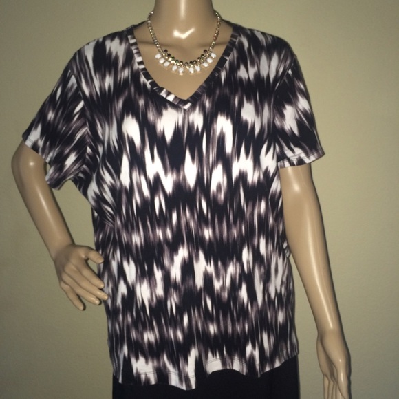 Black and White Shirt