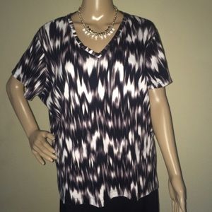 Black and White Shirt