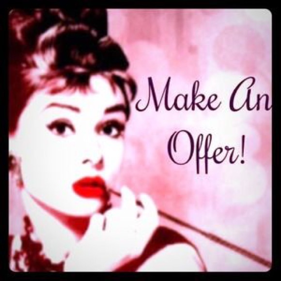 Reasonable offers welcome!