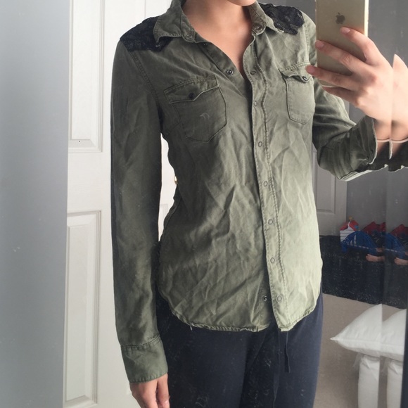 Army button up - Picture 4 of 4