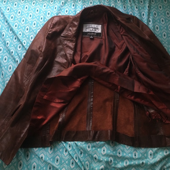 Size small Wilson's women's leather jacket - Picture 3 of 3