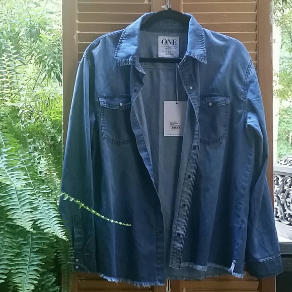 One Teaspoon denim shirt!