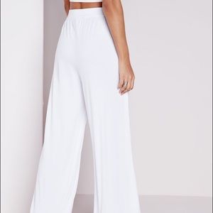 White loose pants
