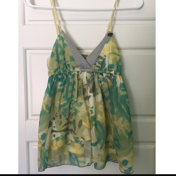 Reef silky printed top