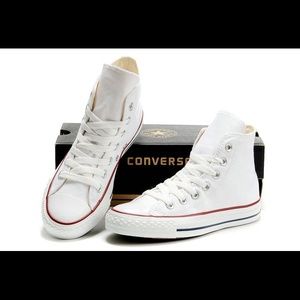 White High Top Converse