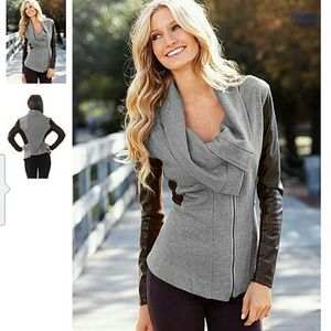 Venus faux leather jacket NWOT