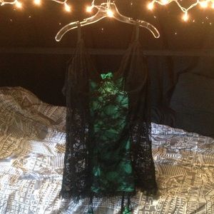 Plus Size Lace Cup Chemise