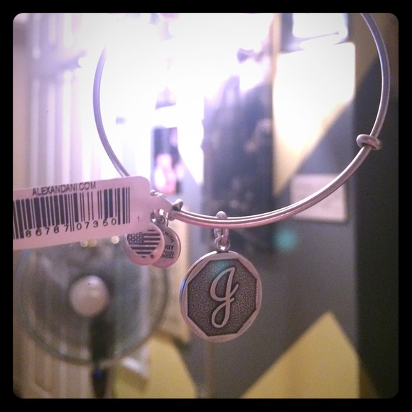 ALEX AND ANI J INITIAL BANGLE