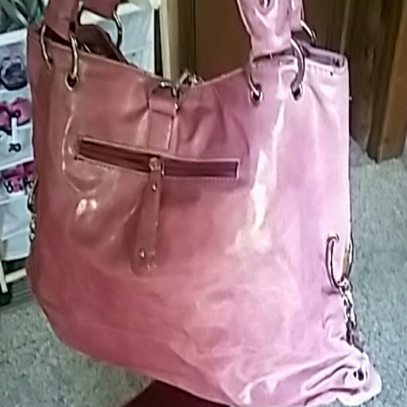 Fuchsia hobo purse - Picture 3 of 3