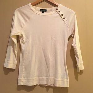 Ralph Lauren Cream Top