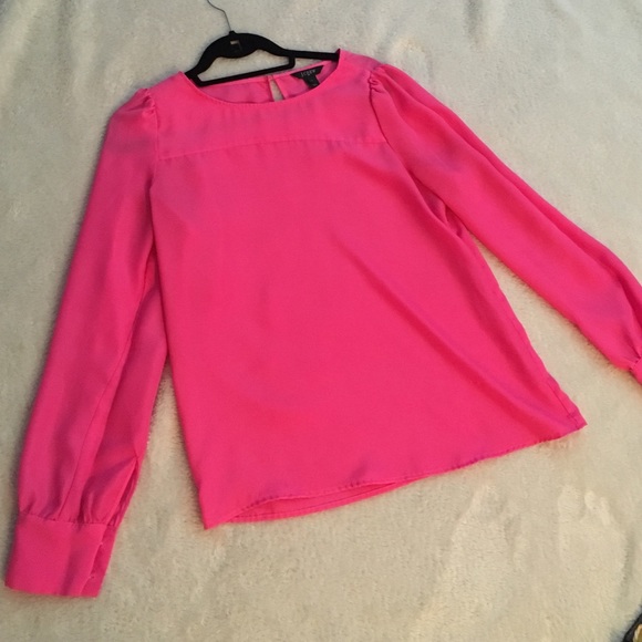 J CREW pink blouse