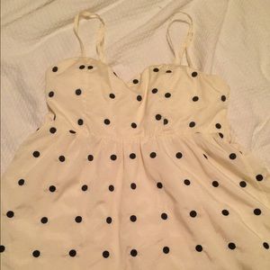 Cute polka top shirt
