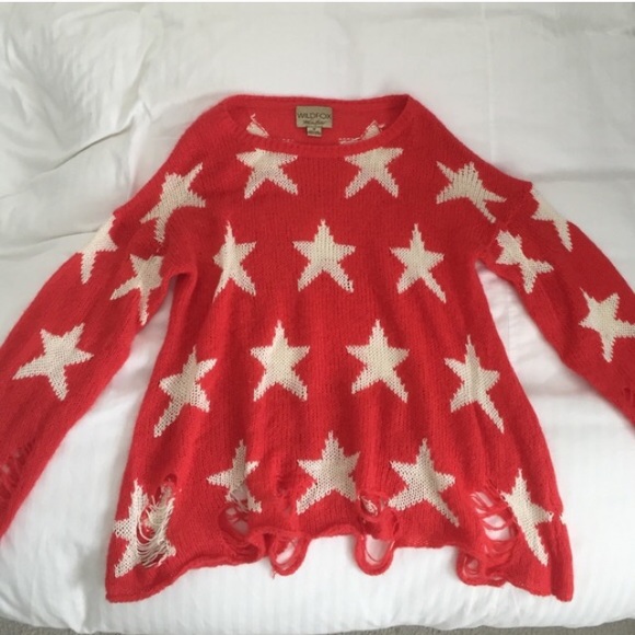 Wildfox seeing stars Lennon sweater