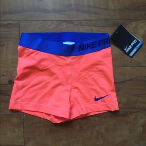 Nike Pro Dri-Fit shorts with tag